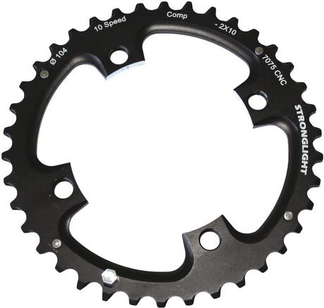 Mocna tarcza MTB z tarczą Stronglight. mtb 40t aluminium czarny