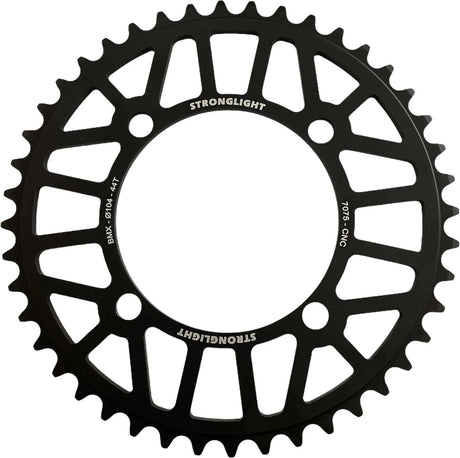 Tarcza łańcuchowa Stronglight BMX Race Tarcza łańcuchowa BMX Race 44t aluminiowa czarna