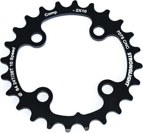 Mocna tarcza łańcuchowa Stronglight. 4a 22t 64mm podkładka sram str