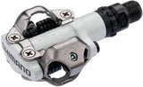 Pedał systemowy Shimano pd-m 520 pd-mt 520 podkładka podłogowa pdm520 spd beids. aluminium białe