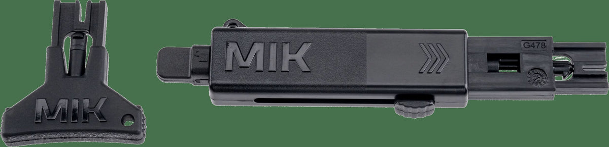 Contec schultaschenkorb mocca mik 2.0 ct hr-basket mocca mik 2. czarny