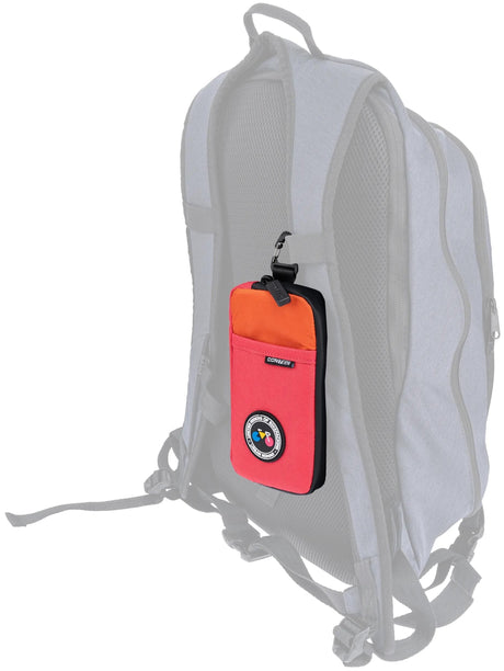 Contec Torba na smartfona Portfel miejski nomad ct Etui na smartfona Portfel miejski nomad pomarańczowo-różowy