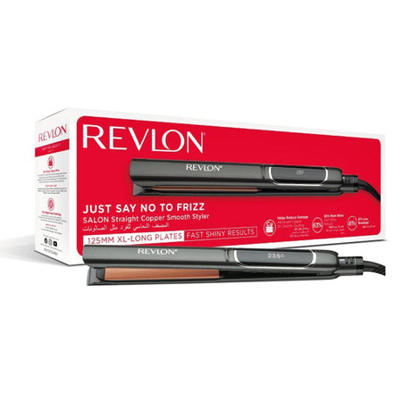 Prostownica do włosów Revlon ze stali nierdzewnej 2175e z cyfrowym wyświetlaczem LCD