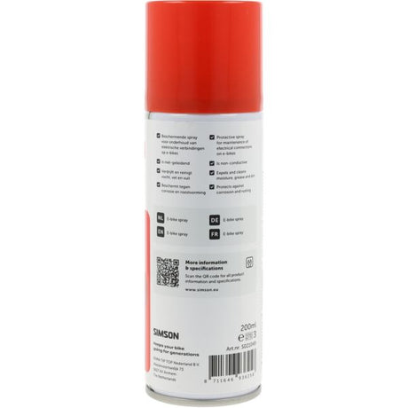 Spray do rowerów elektrycznych Simson 200ml
