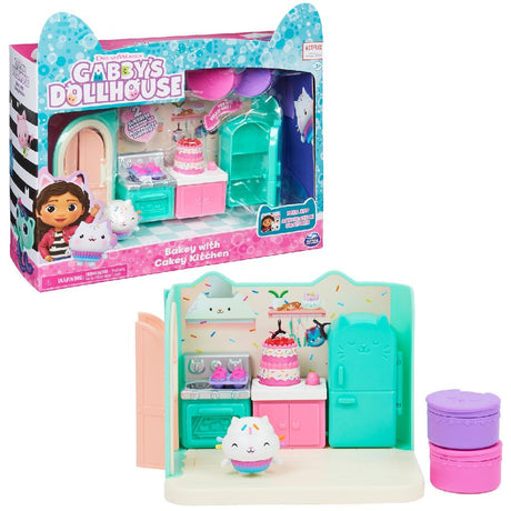 Domek dla lalek Gabby – zestaw kuchenny Cakey