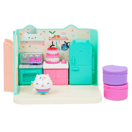 Domek dla lalek Gabby – zestaw kuchenny Cakey