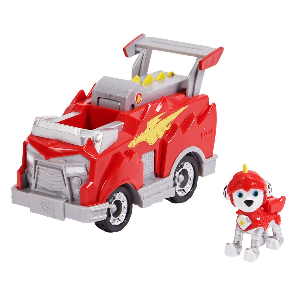 Psi Patrol Rescue Knights Marshall + pojazd Deluxe