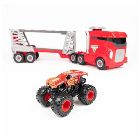 Transporter Monster Jamu + Monster Truck