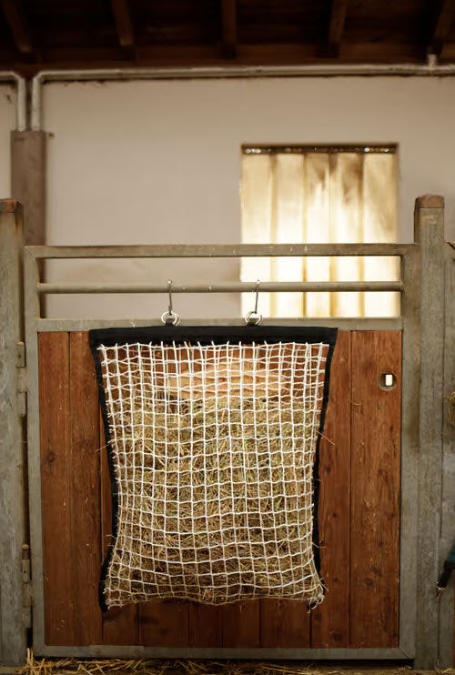 Producten hooinet met vulhulp 100x150cm maas 3x3