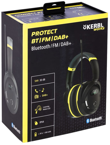 Nauszniki firmy Kerbl współpracują z radiem dabplus i bluetooth