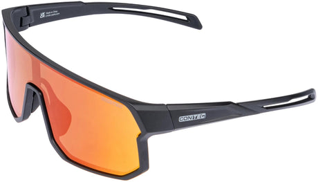 Contec brille bliss spolaryzowane okulary sportowe bliss po rized czarne spolaryzowane czerwone