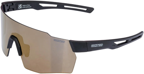 Okulary sportowe Contec Brille Pulse Revo CT Pulse w kolorze czarno-złotym