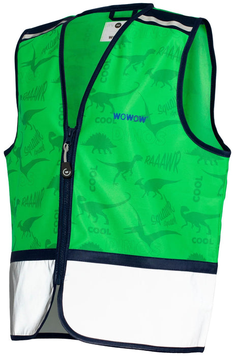 Wowow weste kurtka zippy zielona odblaskowa dziecięca zippy green gr. l