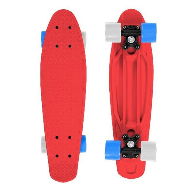 Deska musująca do surfingu ulicznego 60 cm czerwona