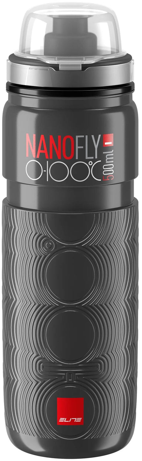 Butelka na wodę Elite Nano Fly Butelka nano Fly 500ml ciemnoszara