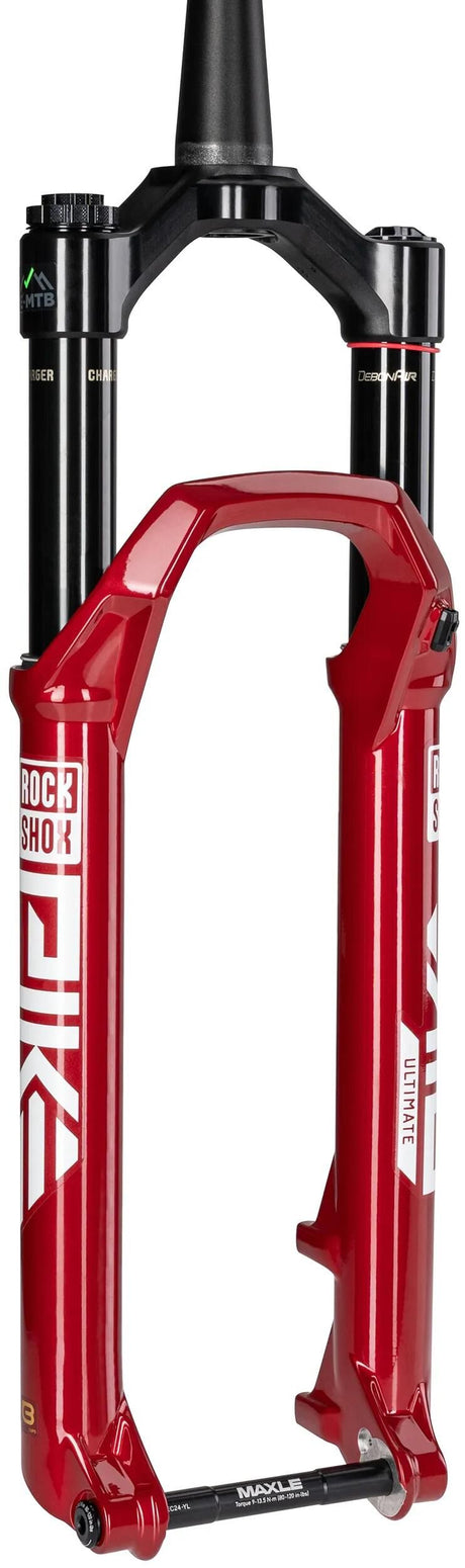 Rockshox federgabel pike Ultimate rc2 widelec susp. rs pike ult.rc2 27,5 + 29 czerwony 120 mm