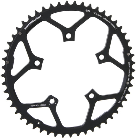 Tarcza łańcuchowa Stronglight ct2. Tarcza łańcuchowa strongl.ct2 53t. Zewnętrzna powłoka teflonowa.