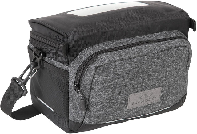 Norco handlebar bag durley handlebar bag durley gray black