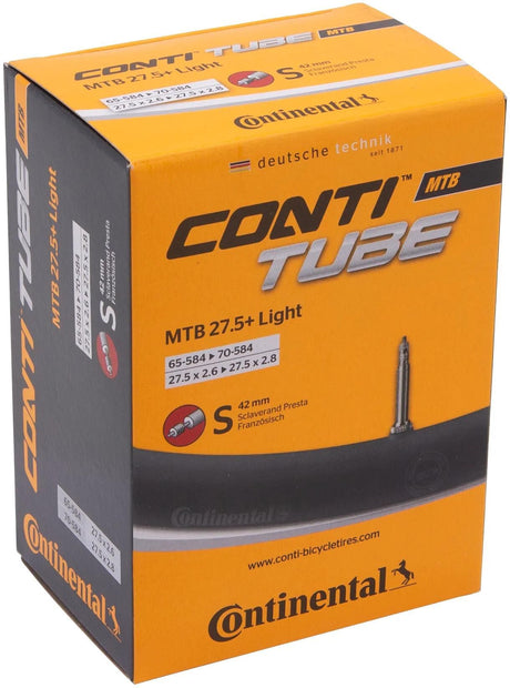 Dętka Continental mtb 27,5 b+ dętka conti mtb 27,5 65 70-584 s42 lig