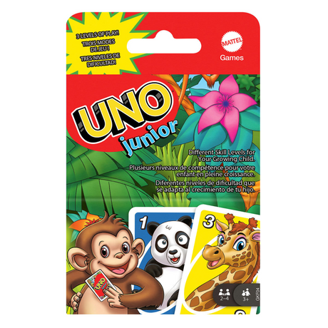 Gra karciana Mattel Games uno junior 2.0