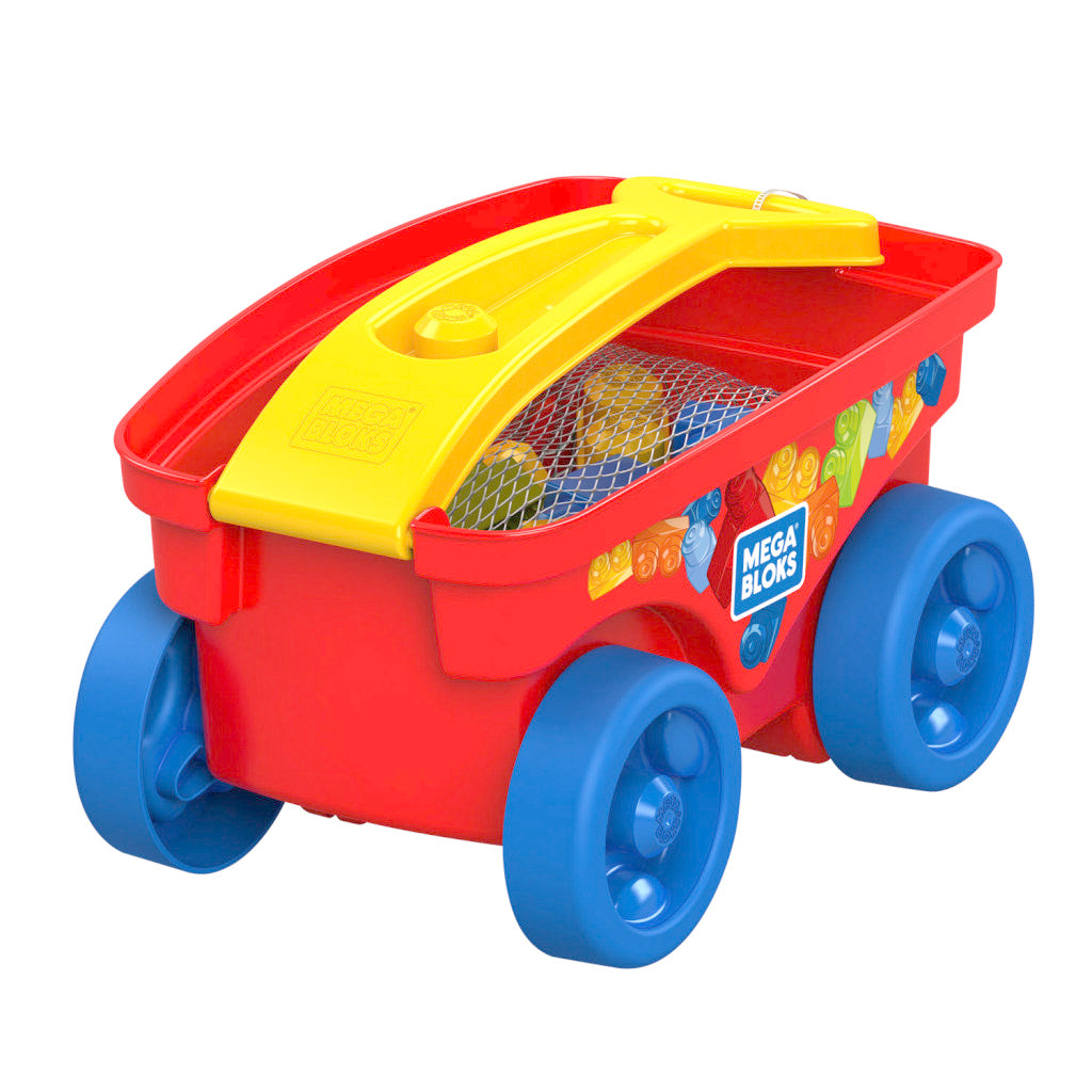 Wózek Mega Bloks z klockami 20 szt