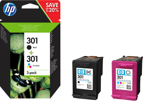Wkład atramentowy HP 301 n9j72ae czarny magenta cyjan żółty