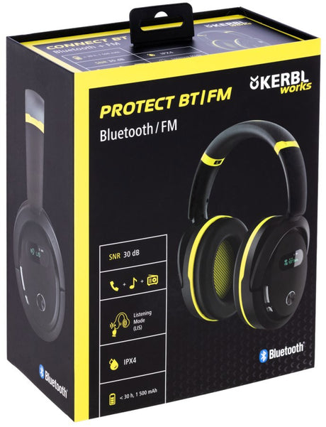 Nauszniki firmy Kerbl współpracują z radiem i Bluetooth