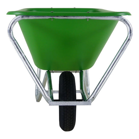 Produkty Fort Taczka fs 165l, zielony kontener HDPE, podstawa ocynkowana