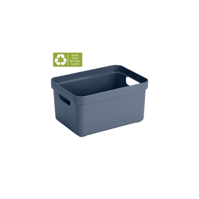 Domowe pudełko do przechowywania Sunware Sigma 5 l ciemnoniebiesko-szare 25,2 x 17,5 x 12,2 cm