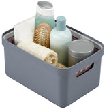 Domowe pudełko do przechowywania Sunware Sigma 5 l ciemnoniebiesko-szare 25,2 x 17,5 x 12,2 cm