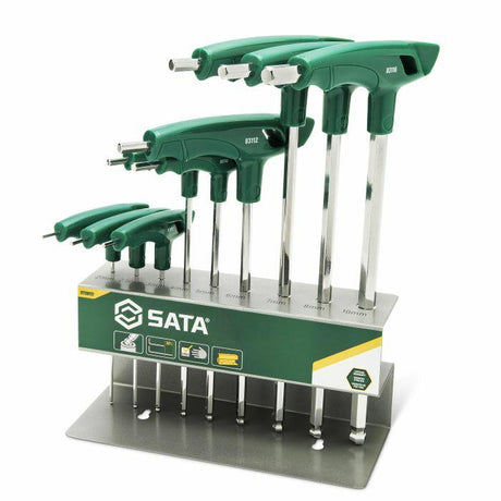 Sata ingesteld 9szt. indringers van het type t met een bal op het rek