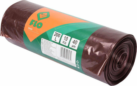 Flo geperforeerde zakken in de lijst 200l 10szt.