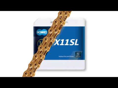 KMC Rower Chain x11SL Ti-N Gold 118 Schakels