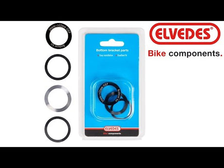 Zmniejsz zestaw elvedes - dolny kurs wspornika od 24 mm do 22 mm GXP (4 -pie)
