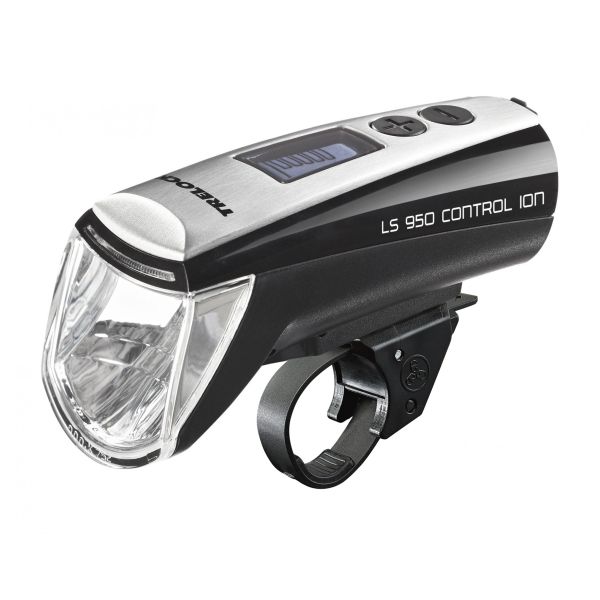 Reflektor Trelock ls950, sterowanie jonowe - 70 luksów - w komplecie. uchwyt