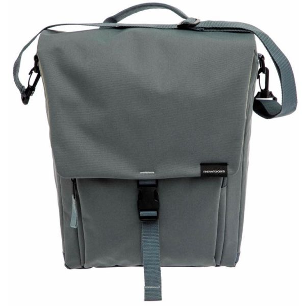 Burgery - nowa torba Looxs New Looxs Tulum pojedyncza szara zielona | 16l