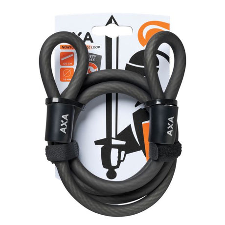 Kabel chodzący z podwójną pętlą AXA Double Loop 120 10