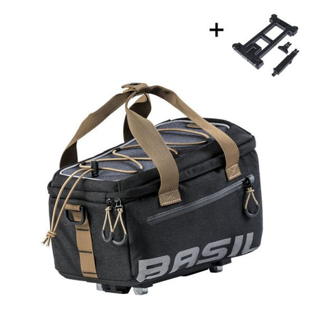 Basil torba mile torba na bagażnik mik 2.0 czarna | 7l