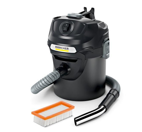 Odkurzacz Kärcher ad 2 do popiołu i suchości - 600 W - 14 litrów - środek zmniejszający palność - czyszczenie filtra Reboost