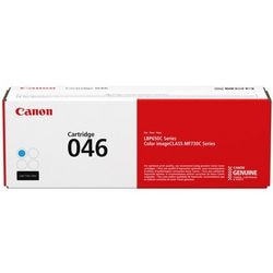 Toner oryginalny Canon 046c w kolorze błękitnym