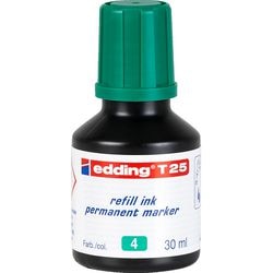 Tusz uzupełniający edding t25 zielony 30ml