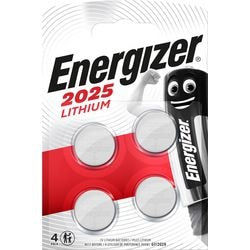 Baterie komórek litowych Energizer 3V (CR2025) 4 sztuki