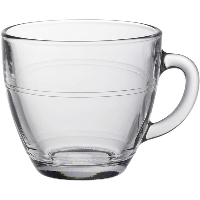 Duralex gigogne szklanka do herbaty 220 ml opakowanie z twardego szkła, 6 sztuk, średnica 10 x 7,5 cm