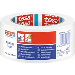 Taśma do znakowania podłóg tesa 60760 biała, PVC, 50 mm x 33 m