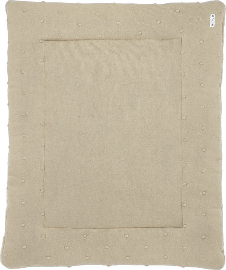 Mata do kojca Meyco Baby Mini - piasek - 77x97cm