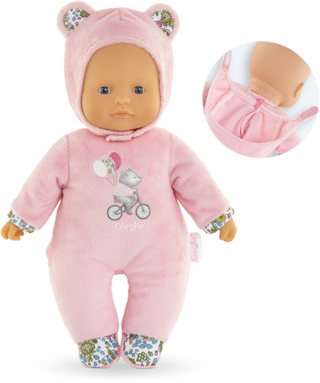 Lalka niemowlęca Corolle mon doudou Sweet Heart różowy miś, 30 cm