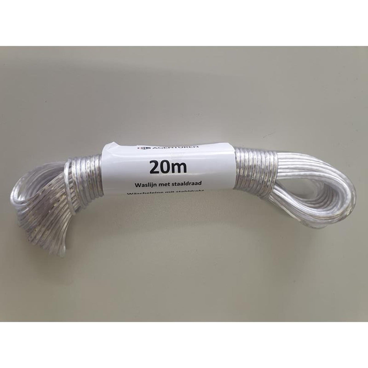 Drut do bielizny 20mx2,4mm z rdzeniem stalowym