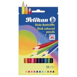 Kredki Pelikan Dick BSD12DN mix 12 sztuk