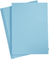 Creativ Cardboard Light Blue A4 220G, 10st.