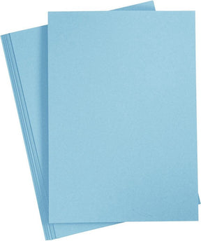 Creativ Cardboard Light Blue A4 220G, 10st.